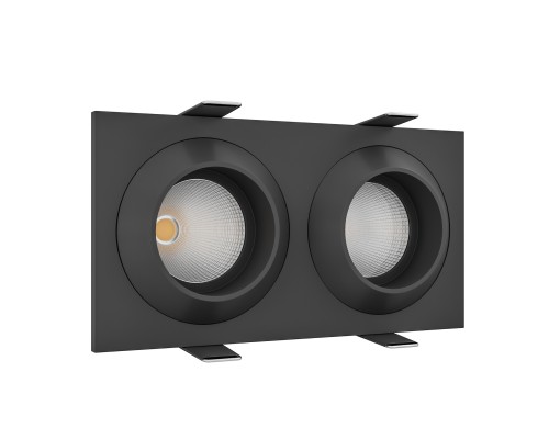 Встраиваемый светодиодный светильник Ledron GIZA MINI SQ2 Black