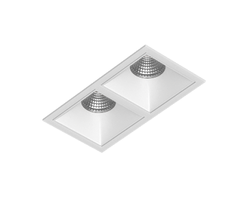 Встраиваемый светодиодный светильник Ledron RISE KIT 2 LED 3000K White