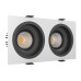 Встраиваемый светодиодный светильник Ledron LEVEL SQ2 TRIAC White-Black