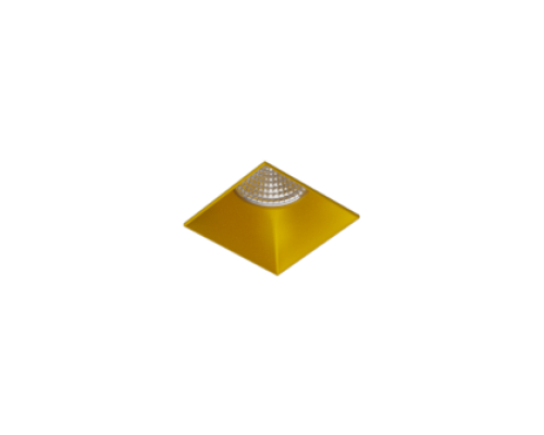 Встраиваемый светодиодный светильник Ledron RISE SQ H KIT1 LED 4K Gold