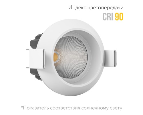 Встраиваемый светодиодный светильник Ledron GIZA MINI White