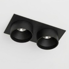 Встраиваемый светильник под сменную лампу Ledron KEA SQ2 Black