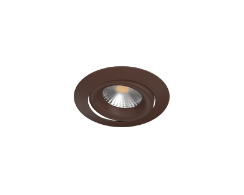 Встраиваемый поворотный светильник под сменную лампу Ledron AO1501005 Brown