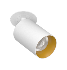 Встраиваемый поворотный светодиодный светильник Ledron SAGITONY R BASIC S60 White-Gold TRIAC