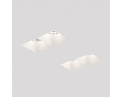 Встраиваемый светильник под сменную лампу Ledron Rise SQ H KIT2 White