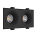 Встраиваемый светильник под сменную лампу Ledron MJ1003 SQ2 Black