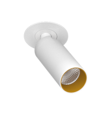 Встраиваемый поворотный светодиодный светильник Ledron SAGITONY R BASIC S40 White-Gold TRIAC