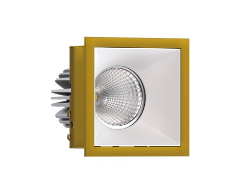 Встраиваемый светодиодный светильник Ledron RISE KIT 1 LED 3000K Gold-White