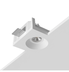 Встраиваемый гипсовый светильник под сменную лампу LUMI SQ1 125x125 D80