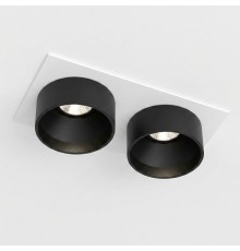 Встраиваемый светильник под сменную лампу Ledron KEA SQ2 White-Black