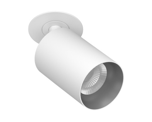 Встраиваемый поворотный светодиодный светильник Ledron SAGITONY R BASIC S60 White-Grey TRIAC