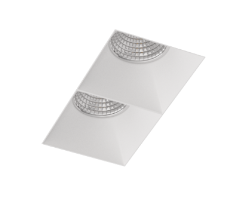 Встраиваемый светильник под сменную лампу Ledron Rise SQ H KIT2 White