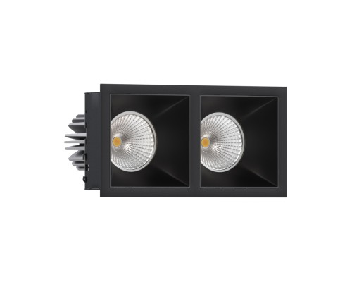 Встраиваемый светодиодный светильник Ledron RISE KIT 2 LED 3000K Black