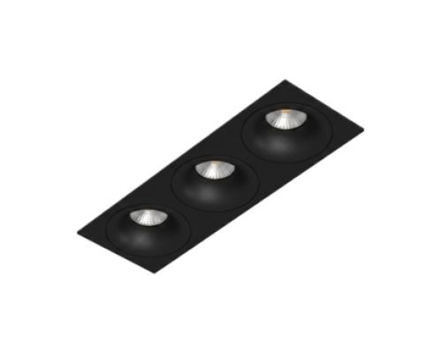 Встраиваемый светильник под сменную лампу Ledron AO1501091 SQ3 Black