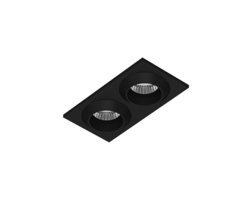 Встраиваемый светодиодный светильник Ledron GIZA MINI SQ2 Black