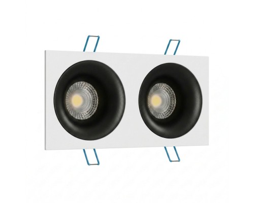 Встраиваемый светильник под сменную лампу Ledron AO1501091 SQ2 White-Black