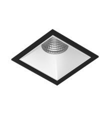 Встраиваемый светодиодный светильник Ledron RISE KIT 1 LED 3000K Black-White