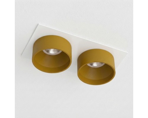 Встраиваемый светильник под сменную лампу Ledron KEA SQ2 White-Gold