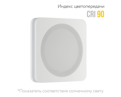 Встраиваемый светодиодный светильник Ledron LIP0906-10W-F 3000K White TRIAC