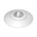 Встраиваемый поворотный светильник под сменную лампу Ledron AO1501036 White