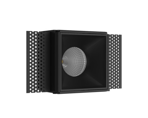Встраиваемый светодиодный светильник Ledron RISE SQ H KIT1 LED 3K Black