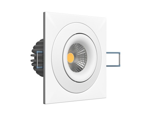 Встраиваемый поворотный светодиодный светильник Ledron LH07SB-R SQ White 3000K TRIAC