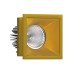 Встраиваемый светодиодный светильник Ledron RISE KIT 1 LED 3000K Gold