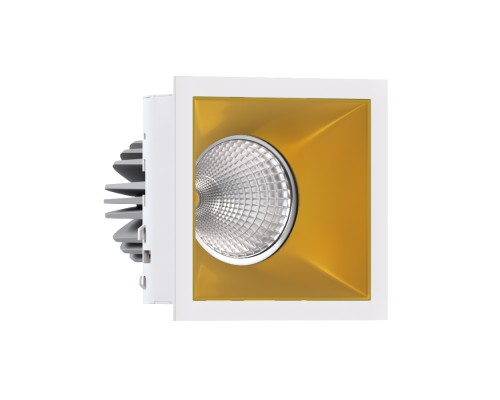 Встраиваемый светодиодный светильник Ledron RISE KIT 1 LED 3000K White-Gold