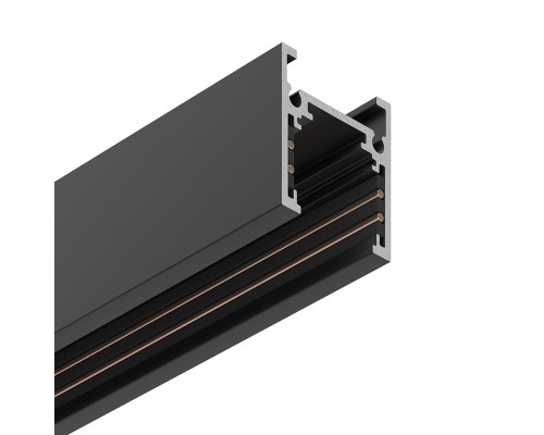 Накладной магнитный трек Ledron АВД-5412 1250 мм Mini Black