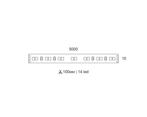 Светодиодная лента Ledron MIX D8140 2700-6000K