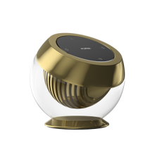 Кнопка на стеклянном держателе Crystal Smart Knob Gold