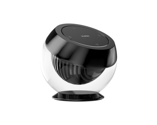 Кнопка на стеклянном держателе Crystal Smart Knob Black