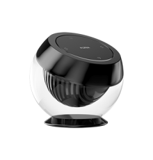 Кнопка на стеклянном держателе Crystal Smart Knob Black