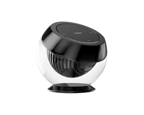 Кнопка на стеклянном держателе Crystal Smart Knob Black