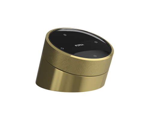 Кнопка на настольном держателе Table smart knob Gold