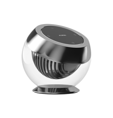 Кнопка на стеклянном держателе Crystal Smart Knob Silver