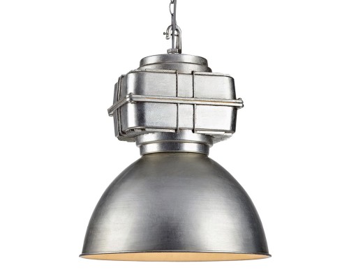 Светильник подвесной лофт Lussole LOFT LSP-9826 (GRLSP-9826) Monsey серый E27 60 Вт