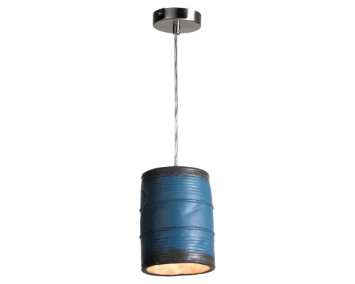 Светильник подвесной лофт Lussole LOFT LSP-9525 (GRLSP-9525) Northport никель E27 60 Вт
