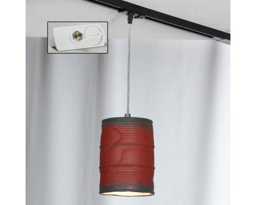 Светильник подвесной лофт Lussole LOFT LSP-9527-TAW Northport никель E27 60 Вт