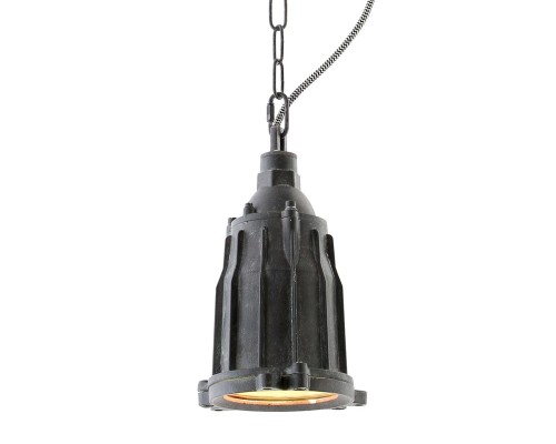 Светильник подвесной лофт Lussole LOFT LSP-9949 (GRLSP-9949) Kingston серый E27 60 Вт