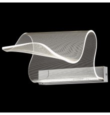 Настенный светодиодный светильник Wertmark WE451.01.101 Hanna LED 10 Вт 3000K хром, прозрачный