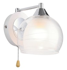 Бра Velante 277-101-01 хром, белый