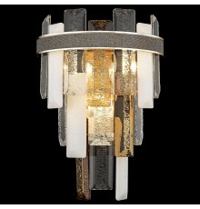 Бра хрусталь Wertmark WE115.03.301 Christel золото E14 40 Вт