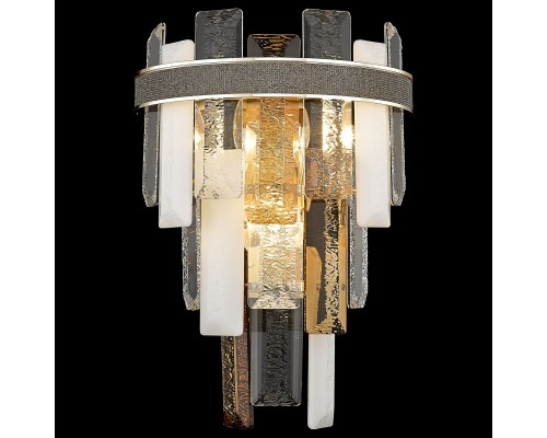 Бра хрусталь Wertmark WE115.03.301 Christel золото E14 40 Вт