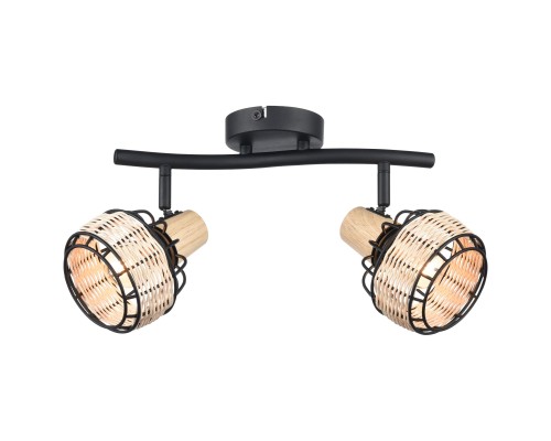 563-711-02 VELANTE Деревянный стиль светильник настенный, E14, 2x40W