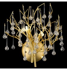 Бра Wertmark WE189.02.401 Dionisia G9 40 Вт матовое золото