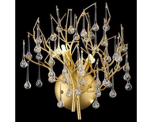 Бра Wertmark WE189.02.401 Dionisia G9 40 Вт матовое золото