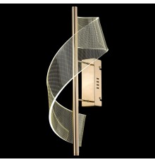 Бра Wertmark WE452.01.301 HILDA LED 1*14 Вт золото 3200К