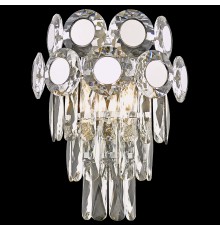 Бра хрусталь Wertmark WE134.02.101 Claudia хром E14 40 Вт