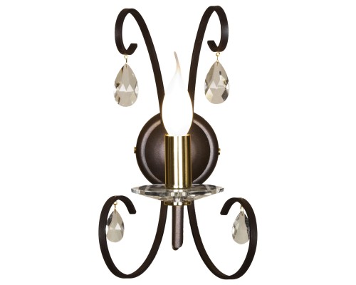 366-601-01 VELANTE Классический стиль светильник настенный, E14, 40W